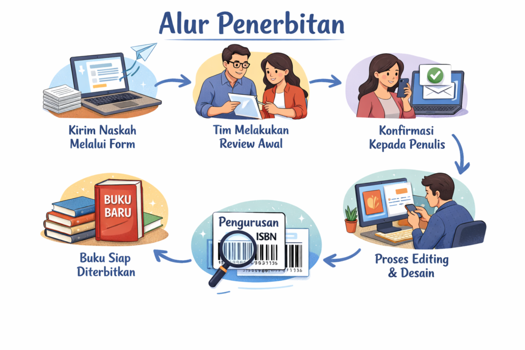 alur penerbitan